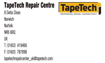 Contact the TapeTech Repair Centre